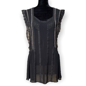 Vintage Stories from KappAhl Black Tunic/Dress/Top